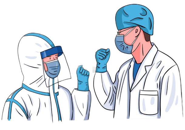 疫情下的检验科医生